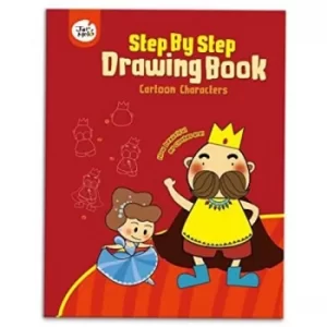 Image of Cartoon Characters Step By Step Drawing Book