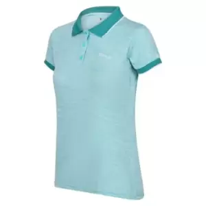 Image of Regatta Womens Remex II Polo T-Shirt - Amazonite