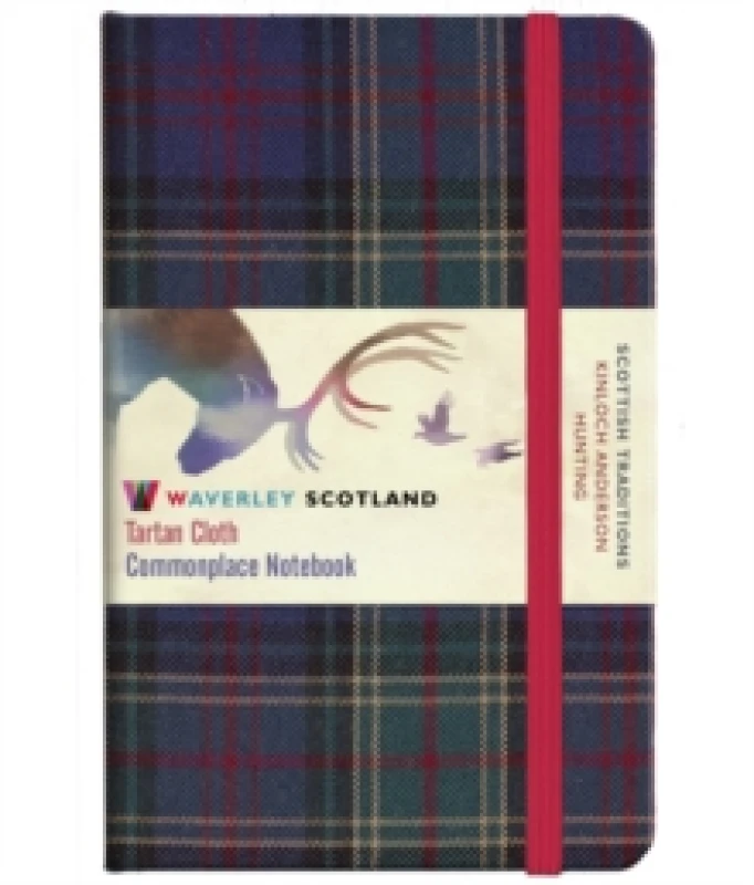 Image of Waverley S.T. (M): Hunting Pocket Genuine Tartan Cloth Commonplace Notebook Hardback