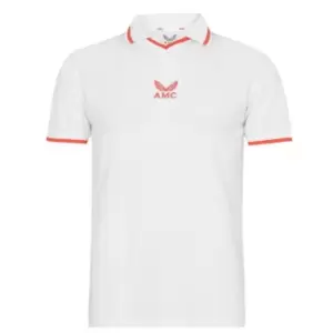 Image of Castore Wimbledon White Collection Polo Shirt - White
