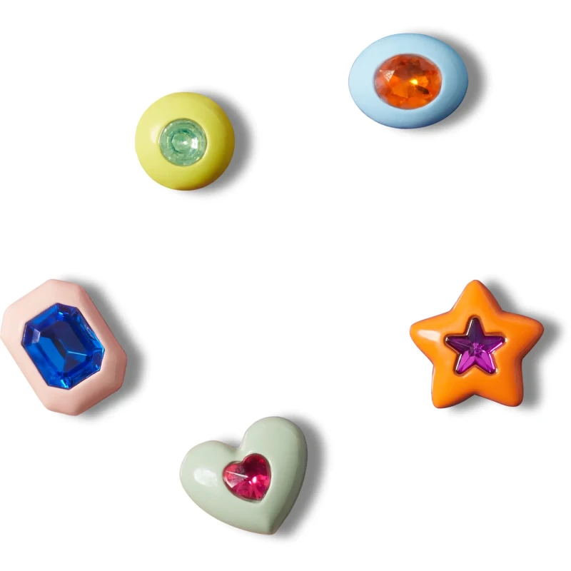 Image of Crocs Jibbitz Crocs Poptimism Tiny Shapes (x5) Multicolore Unisex TU