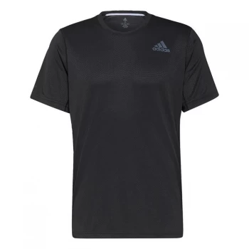 Image of adidas HEAT. RDY Running T-Shirt Mens - Black / Black