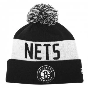 Image of New Era NBA Team Bobble Hat - Brooklyn Nets