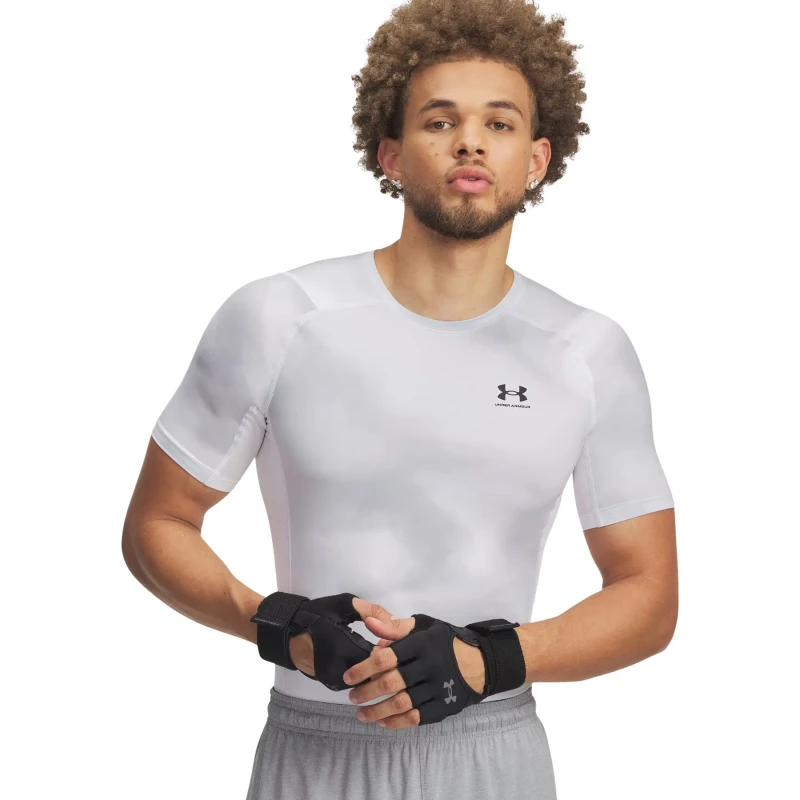 Image of Jersey Under Armour HeatGear Blanc Male M
