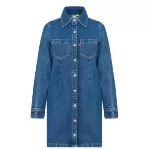 Image of LEVIS Sabine Mini Dress - Blue