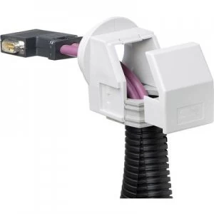 Image of Icotek KVT 501 W90 Cable grommet compartimentable Polycarbonate PC Grey