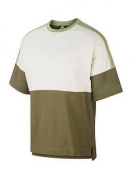 Image of Nike Short Sleeve Jersey Top - Olive