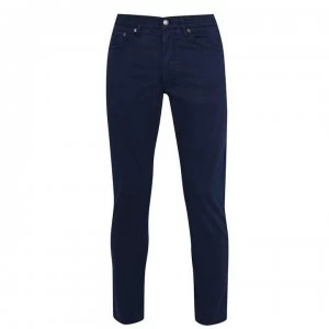 Image of Gant Hayes Satin Trousers - Marine 410
