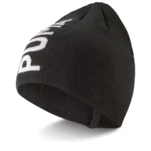 Image of Puma Logo Beanie Juniors - Black
