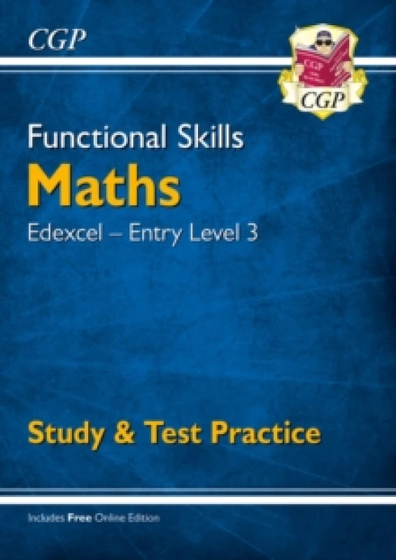 Image of Functional Skills Maths: Edexcel Entry Level 3 - Study & Test Practice Paperback / softback