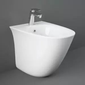 Image of Rak Sensation Back to Wall Bidet 380mm Wide - 1 Tap Hole