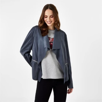 Image of Biba BIBA Waterfall Zip Jacket - Grey