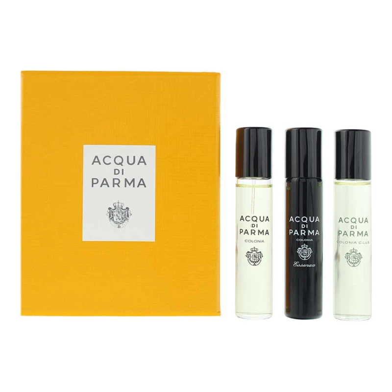 Image of Acqua di Parma Colonia Discovery Gift - Colonia EDC 12ml + Colonia Essenza EDC 12ml + Colonia C.l.u.b.EDC12ml