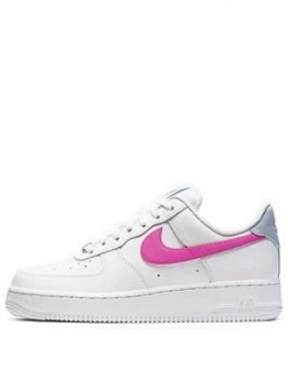 Image of Nike Air Force 1 '07 - White/Pink/Blue