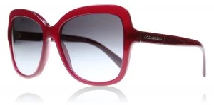 Image of Dolce & Gabbana Logo Plaque Sunglasses Red 26818G 57mm