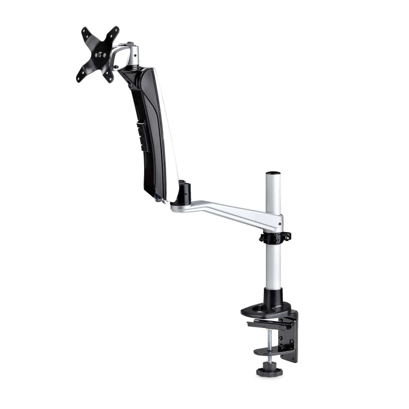 Image of Startech StarTech.com Monitor Desk Mount For 27" 16:9 or 30" 21:9 UltraWide Screens VESA 75x75/100x100 Tool-Less Arm Adjustments C-Clamp/Grommet Spr