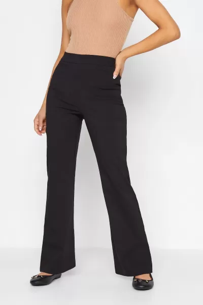 Image of Petite Stretch Bootcut Trousers