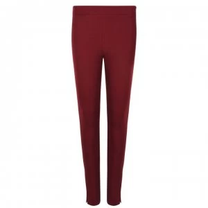 Image of French Connection Twill Skinny Trousers - Rosso Red
