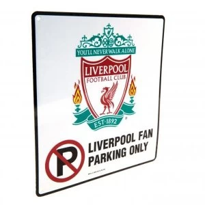 Image of Liverpool FC No Parking Sign