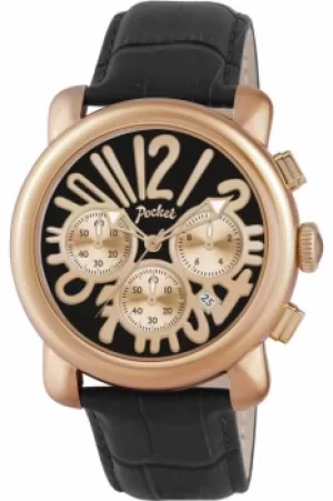 Image of Mens Pocket-Watch Rond Chrono Grande Chronograph Watch PK3022