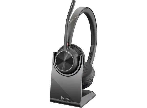 Image of Poly Voyager 4320 USB-C Headset +BT700 dongle +Charging Stand