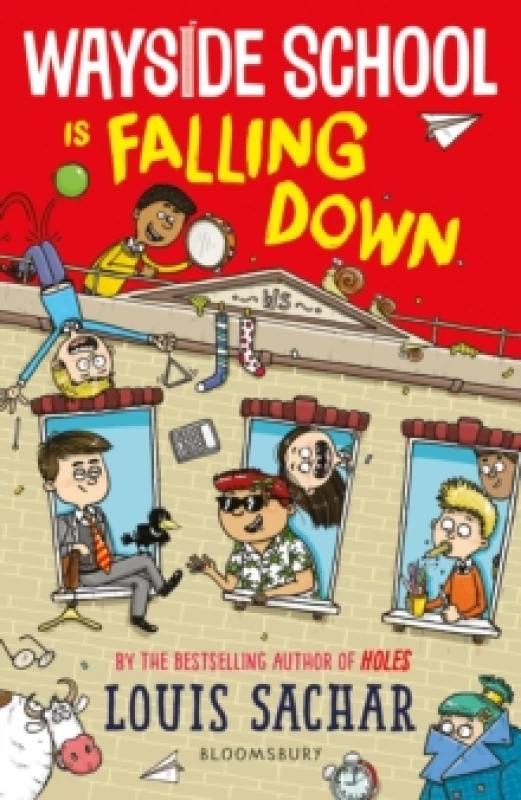 Image of Louis Sachar Wayside School Is Falling Down Book Multi unisex