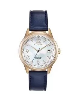 Image of Citizen Eco-Drive Ladies World Time Perpetual Watch