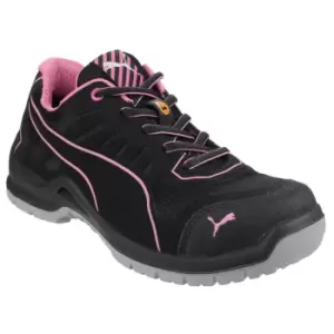 Image of Puma Safety Womens/Ladies Lightweight Fuse TC Safety Trainers (8 UK) (Black)