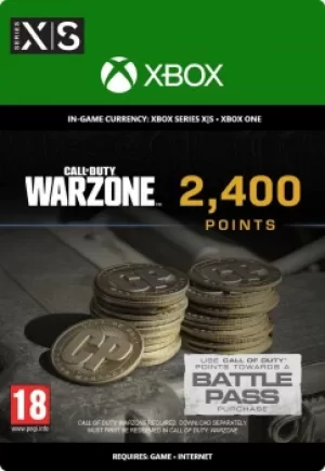 Image of Call of Duty Warzone 2400 Points Xbox One Series X