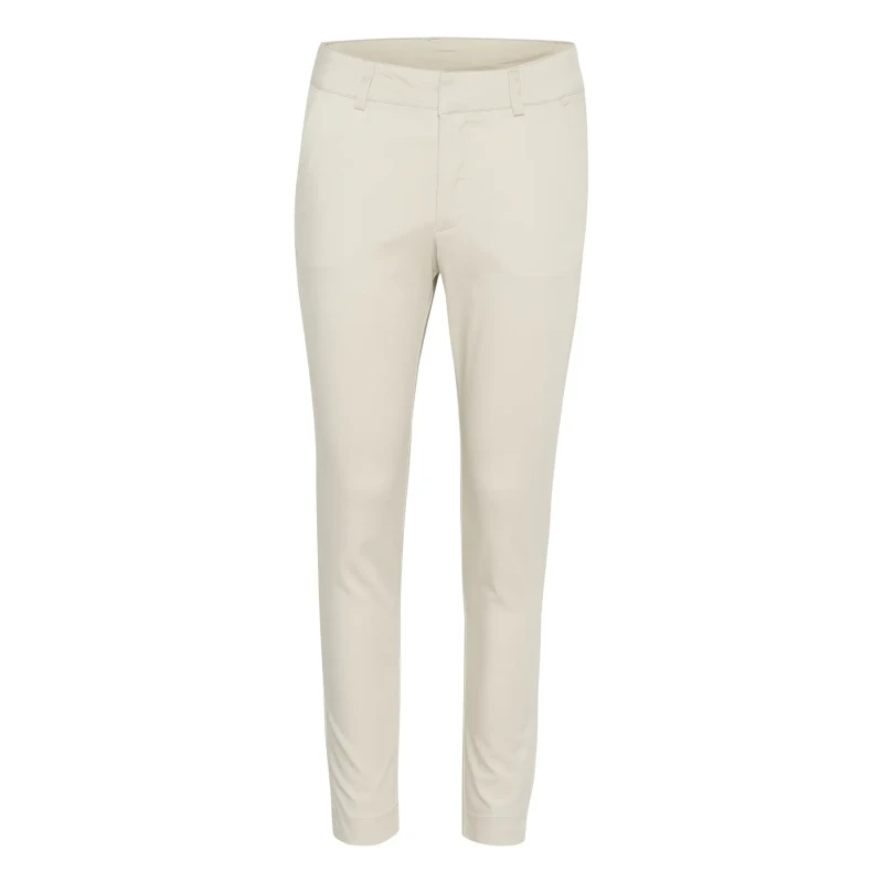 Image of Kaffe Womens Trousers KAFFE Lea Chino Beige Female 42