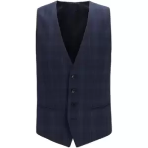 Image of Boss Boss Huge Western Waiscoat Mens - Blue