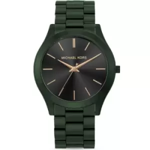 Image of Mens Michael Kors Stainless Steel Slim Runway