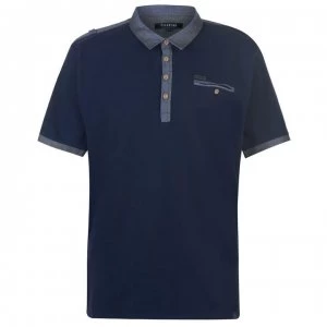 Image of Firetrap Blackseal XL Poncho Polo Shirt - Navy