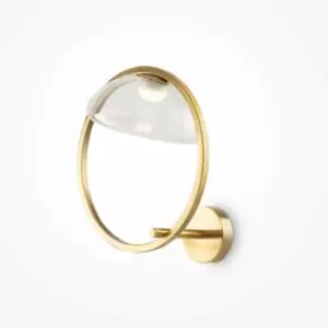 Image of Maytoni Maytoni Lunare I Modern Integrated LED Wall Lamp Brass 3000K