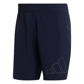 Image of adidas Run Icons Running Shorts Mens - Legend Ink