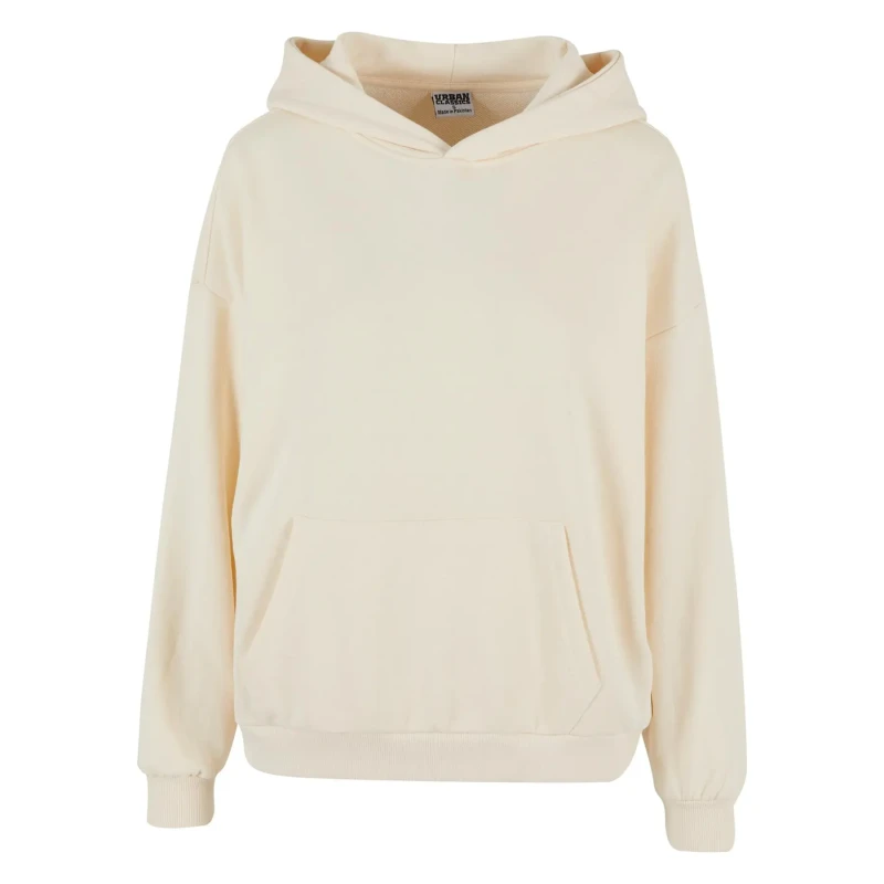 Image of Urban Classics Womens oversized hoodie Urban Classics Light Terry Blanc Female XL