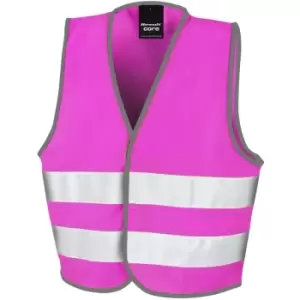 Image of Result Childrens/Kids Enhanced Hi-Vis Vest (M) (Pink) - Pink