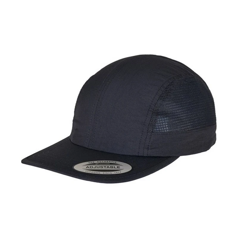 Image of Flexfit Flexfit Men Nylon Snapback Cap in Navy Navy One Size Male 5063300289280
