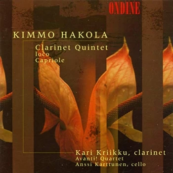 Image of Kriikku - Clarinet Quintet/capriole/loco (Karttunen, Avanti Quartet) CD