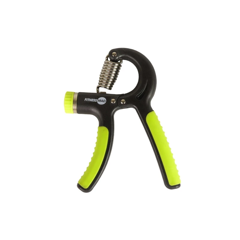 Image of Fitness-Mad 10-30kg Hand Grip Exerciser - Green Green One Size