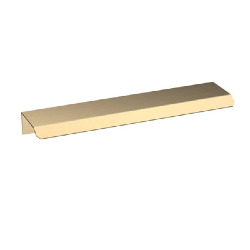 Image of Balterley Finger Pull Handle 150mm 96mm Centres Brushed Brass Bronze