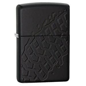 Image of Zippo Tire Tread Armour Black Matte Windproof Lighter