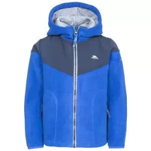 Image of Trespass Childrens Boys Bieber Full Zip Fleece Jacket (2/3 Years) (Blue)