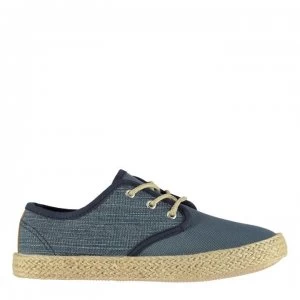 Image of SoulCal Espadrille Lace Child Boys Canvas Shoes - Blue