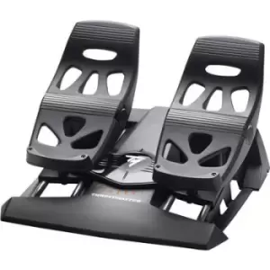 Image of Thrustmaster TFRP T.Flight Rudder Pedals Brake pedal pad USB, RJ12 PC, PlayStation 4, Xbox One Black