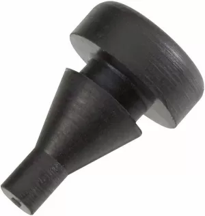 Image of PB Fastener 1345 01 Snap in Foot Black x H 15mm x 9.6 mm