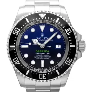 Image of Deepsea Automatic D-Blue Dial Mens Stainless Steel Oyster Watch