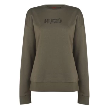 Image of Hugo Nakira 3 Crew Sweater - Khaki 250