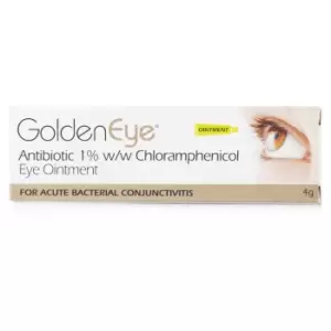 Image of Golden Eye Chloramphenicol Eye Ointment for Bacterial Conjunctivitis