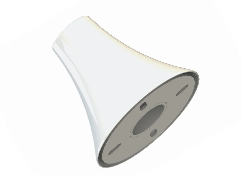 Image of Multibrackets Multibrackets M Pro Series - Floor To Ceiling Plate White 3859